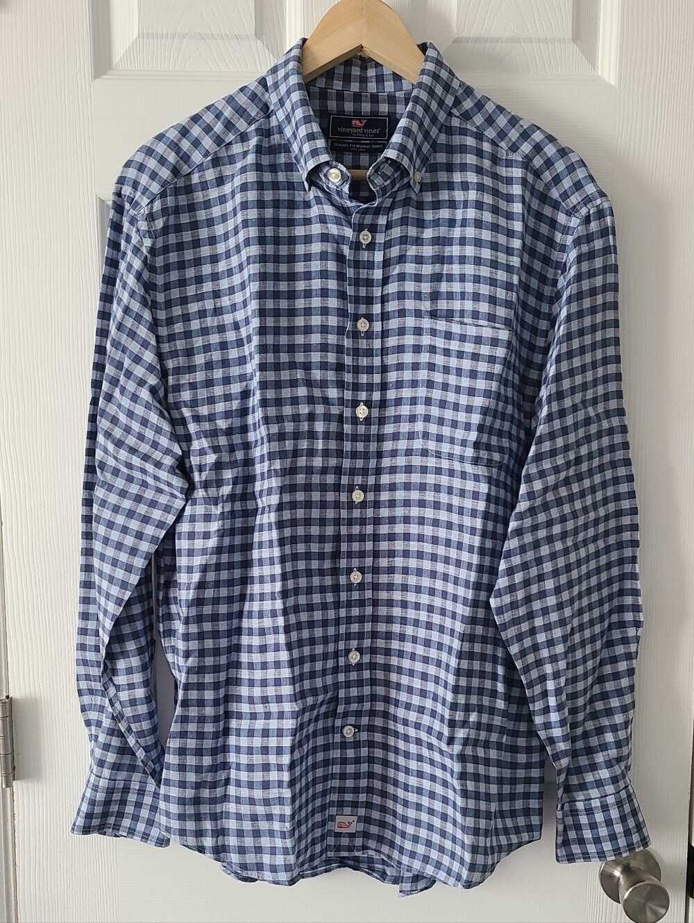 Vineyard Vines Linen Classic Fit Murry Shirt - Picture 1 of 4